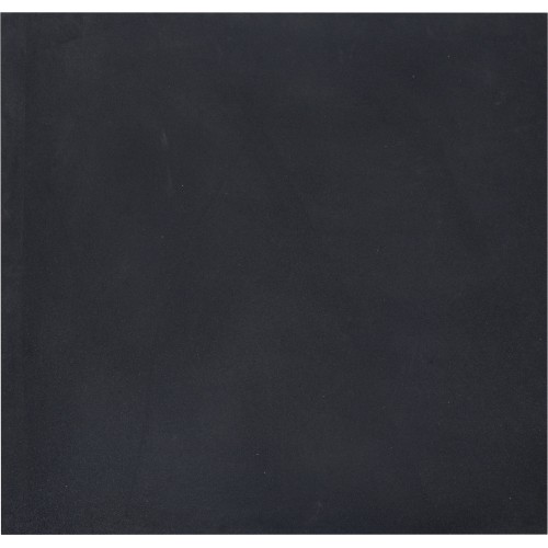 Λαστιχένιο πάτωμα, πλακάκι, λείο, 100x50cm, πάχους 15mm, μαύρο