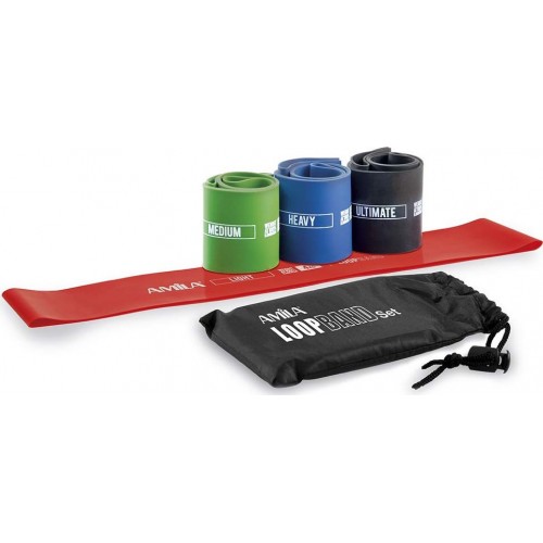 Set Λάστιχα Αντίστασης AMILA SMALL LOOPBAND (Light - Ultimate)