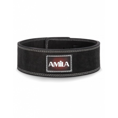 Ζώνη Άρσης Βαρών με Κλιπ AMILA Power Lifting L