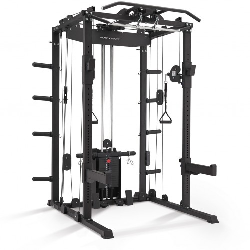 Κλωβός Power Rack με Τροχαλίες Bodycraft Super Gym 1