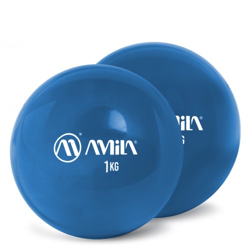 AMILA Palm Ball Two-Pack 1,0Kg Μπλε