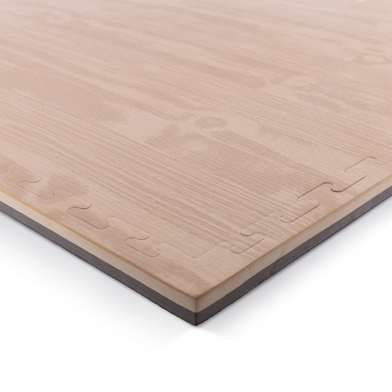 Δάπεδο Προστασίας Puzzle EVA 100x100x2,5 cm – Ξύλο / Μαύρο Δάπεδο Προστασίας Puzzle EVA 100x100x2,5 cm – Ξύλο / Μαύρο
