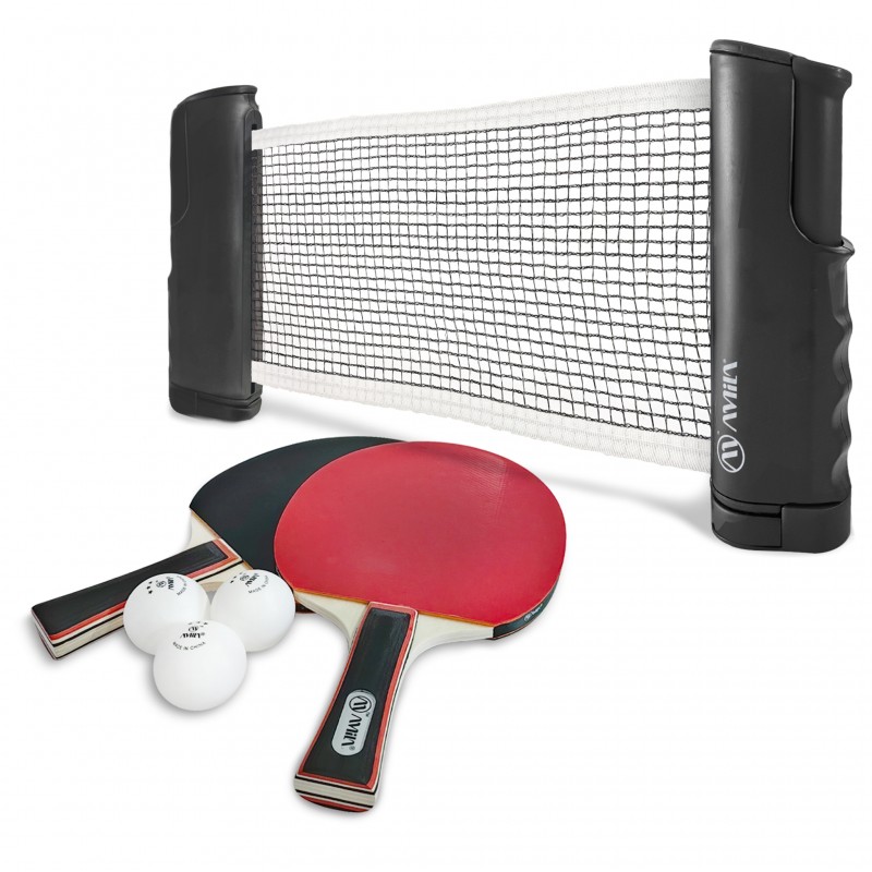 Σετ Ping Pong ΑΜΙΛΑ (2 ρακέτες + 3 μπαλάκια + Δίχτυ) Σετ Ping Pong ΑΜΙΛΑ (2 ρακέτες + 3 μπαλάκια + Δίχτυ)