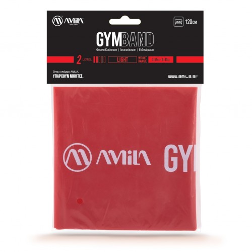 Λάστιχο Αντίστασης AMILA GymBand 1.2m Light