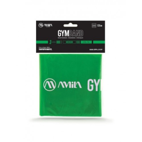 Λάστιχο Αντίστασης AMILA GymBand 1.2m Medium