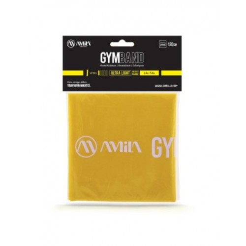 Λάστιχο Αντίστασης AMILA GymBand 1.2m Ultra Light
