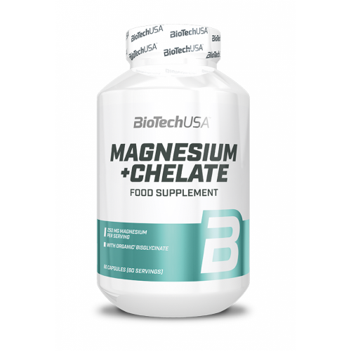 Magnesium + Chelate 60 Caps (BIOTECH USA)