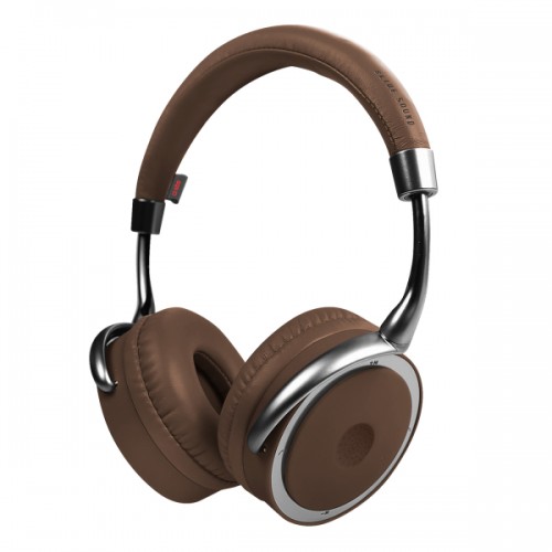 SBS PREMIUM WIRELESS SLIDE HEADPHONES brown