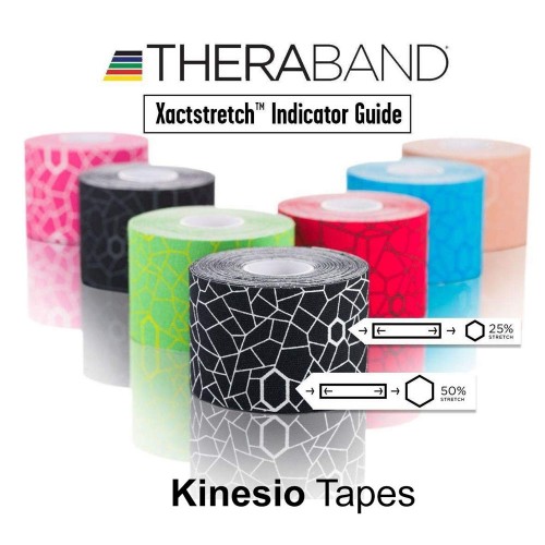 THERA-BAND ΚΙΝΗΣΙΟΤΑΙΝΙΑ 5M (KINESIOLOGY TAPE, KTAPE)