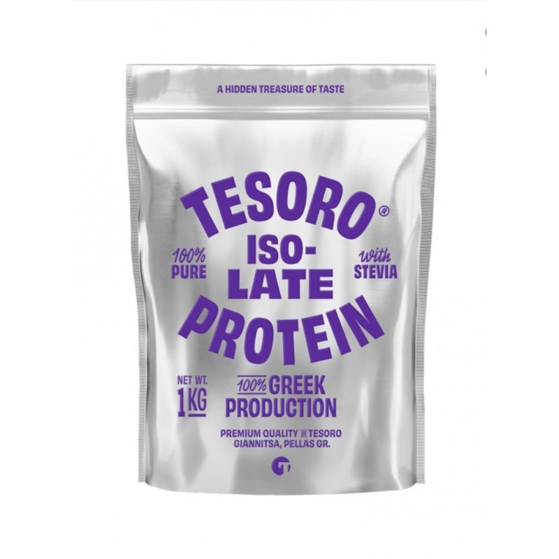 TESORO ISOLATE Πρωτεΐνη Ορού Γάλακτος 1Kg TESORO ISOLATE Πρωτεΐνη Ορού Γάλακτος 1Kg