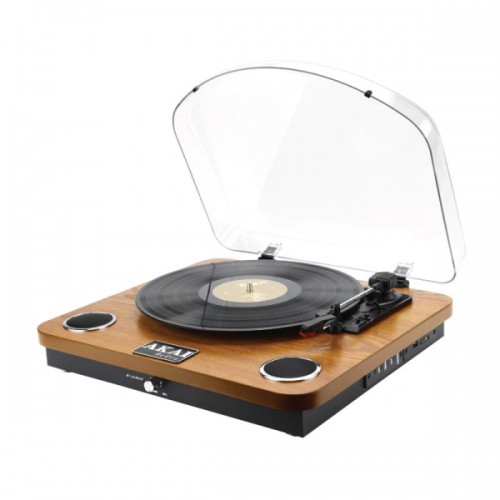 AKAI PICK-UP ΞΥΛΙΝΟ ΜΕ ΕΝΣΩΜΑΤΟΜΕΝΑ ΗΧΕΙΑ