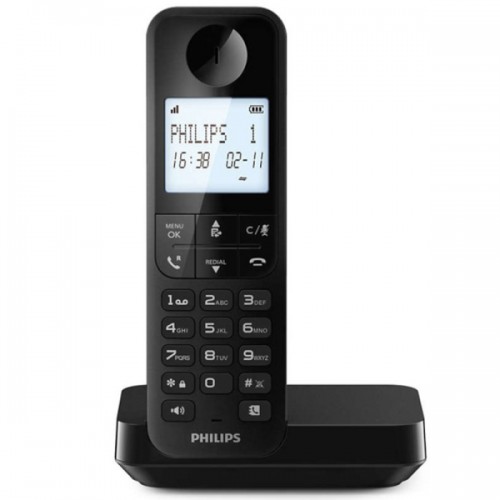 ΑΣΥΡΜΑΤΟ ΤΗΛΕΦΩΝΟ PHILIPS D2701B black ΜΕ ΑΝΟΙΧΤΗ ΑΚΡΟΑΣΗ