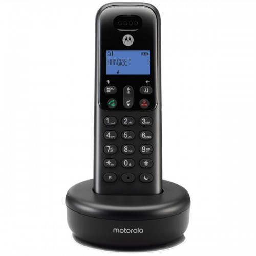 ΑΣΥΡΜΑΤΟ ΤΗΛΕΦΩΝΟ MOTOROLA T501+ black ΜΕ ΑΝΟΙΚΤΗ ΑΚΡΟΑΣΗ