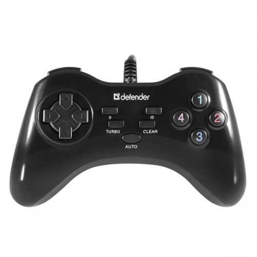 DEFENDER GAME MASTER 2 GAMEPAD WIRED CONTROLLER PC 13 BUTTONS