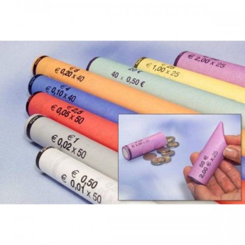 OLYMPIA ΧΑΡΤΙΝΟΙ ΣΩΛΗΝΕΣ ΤΑΚΤΟΠΟΙΗΣΗΣ ΝΟΜΙΣΜΑΤΩΝ