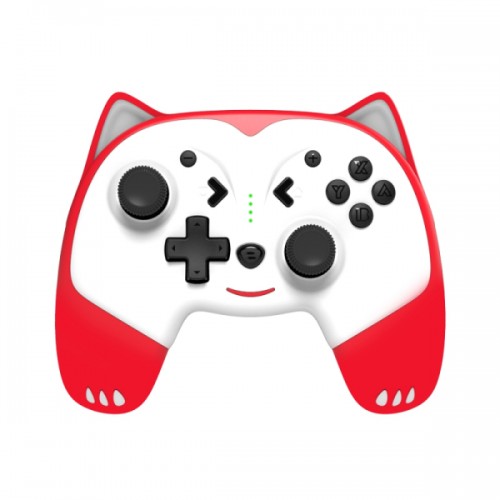 SOG MIA GAMEPAD WIRELESS CONTROLLER NINTENDO SWITCH black red