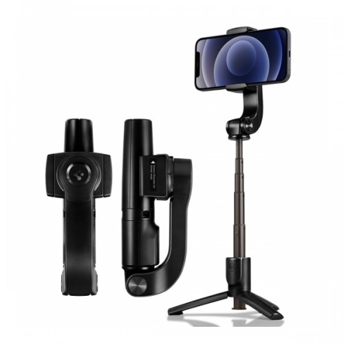 SPIGEN S610W GIMBAL WIRELESS SELFIE STICK Black