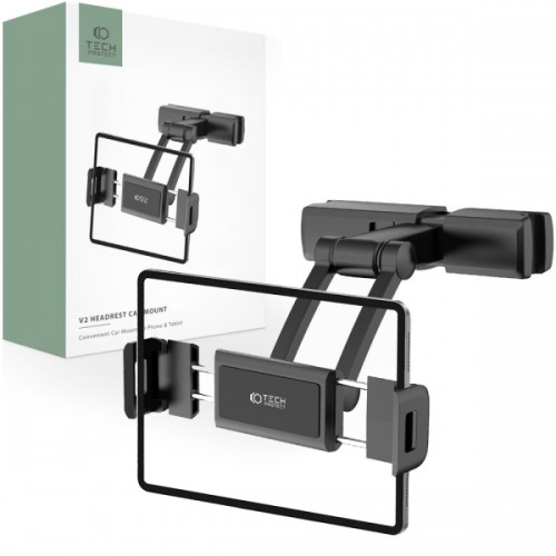 TECH-PROTECT STRETCHABLE HEADREST CAR MOUNT black