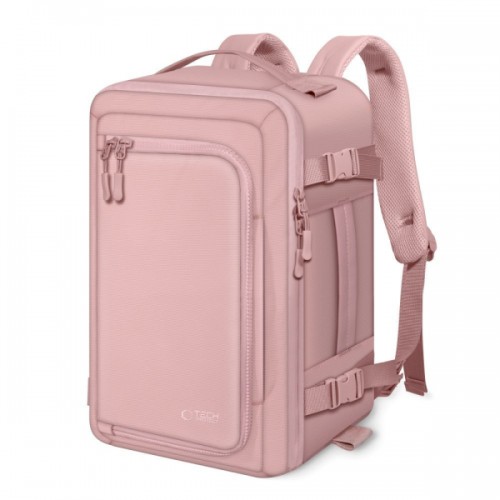 TECH-PROTECT DEFENDER S50 RYANAIR & WIZZAIR TRAVEL LAPTOP CABIN BACKPACK 20L (40x20x25) dusty pink