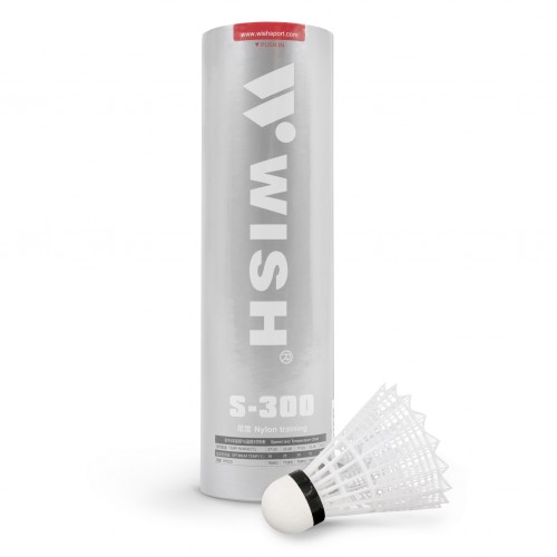 Μπαλάκια Badminton Nylon Shuttlecock S-300 6 τμχ.