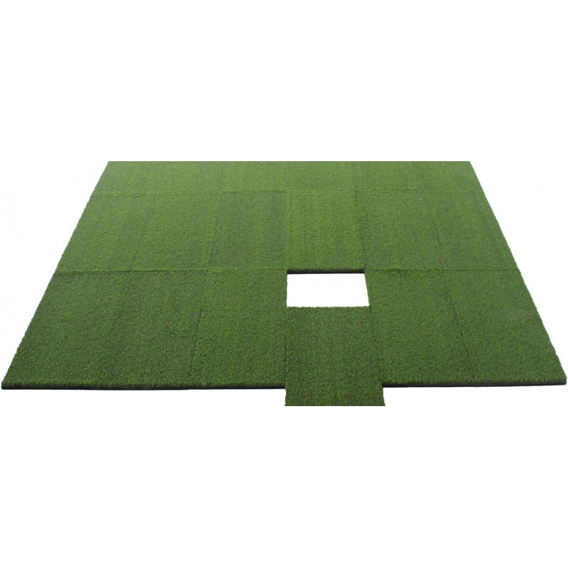 Λαστιχένιο Πάτωμα BeGREEN Active Πλακάκι 98x98cm 20mm Πράσινο Λαστιχένιο Πάτωμα BeGREEN Active Πλακάκι 98x98cm 20mm Πράσινο