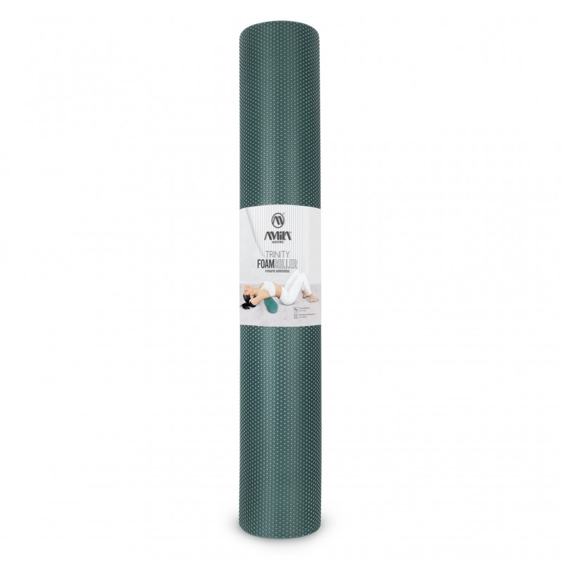 Κύλινδρος Αποθεραπείας Foam Roller Trinity Φ15x90 cm –Teal Green Κύλινδρος Αποθεραπείας Foam Roller Trinity Φ15x90 cm –Teal Green