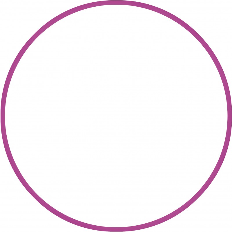 Χούλα-Χουπ HQ 70cm - Φ19mm - 280gr, Φούξια Χούλα-Χουπ HQ 70cm - Φ19mm - 280gr, Φούξια