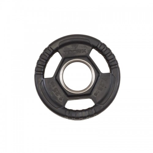 ΔΙΣΚΟΣ ΠΛΑΣΤΙΚΟΣ Φ50 (1,25kg) ΜΕ ΛΑΒΕΣ Toorx