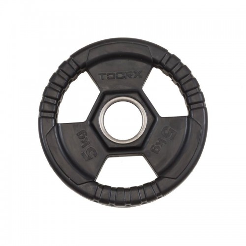 ΔΙΣΚΟΣ ΠΛΑΣΤΙΚΟΣ Φ50 (5,0kg) ΜΕ ΛΑΒΕΣ Toorx