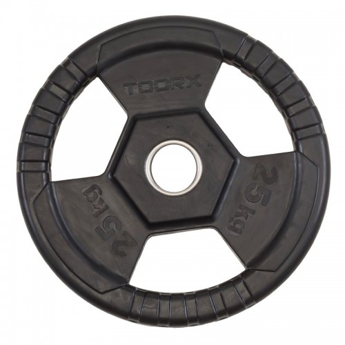 ΔΙΣΚΟΣ ΠΛΑΣΤΙΚΟΣ Φ50 (25,0kg) ΜΕ ΛΑΒΕΣ Toorx