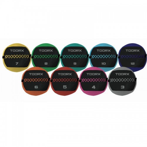 WALL BALL 7kg (AHF-228) 35cm new colours Toorx