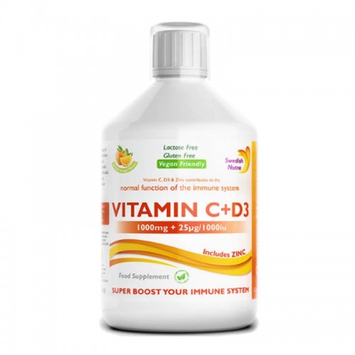 Vitamin C+D3 500ml (SWEDISH NUTRA)
