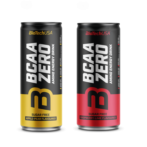 BCAA Zero Energy Drink 330ml (BIOTECH USA) - Apple Pear