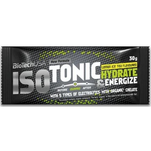Isotonic 30gr (BIOTECH USA) - Lemon Ice tea