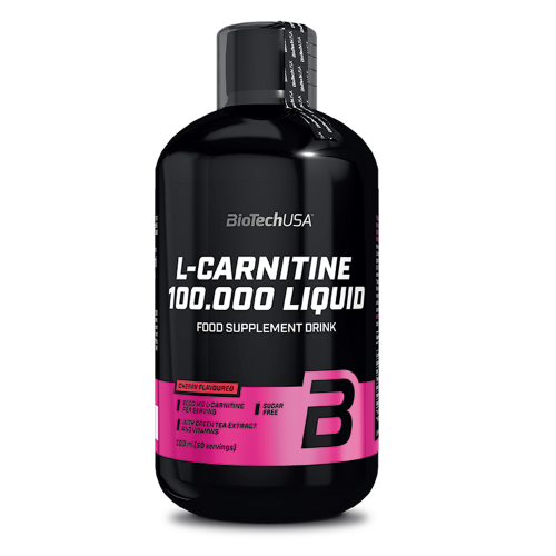 L-Carnitine 100.000 Liquid 500ml (BIOTECH USA) - Apple