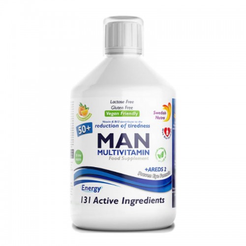 Man 50+ Multivitamin 500ml (SWEDISH NUTRA)