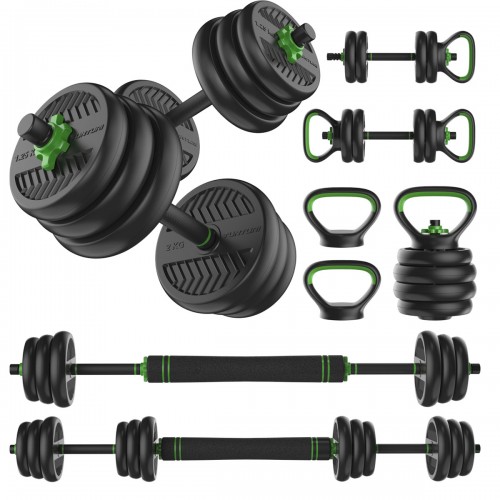 Tunturi Σετ μπάρας αλτήρων kettlebell 20 kg