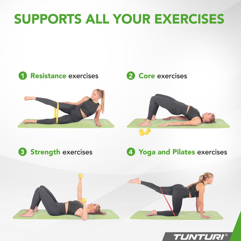 Tunturi ΝΒΡ Στρώμα Γυμναστικής Μέντας 1,5mm 180x60cm Tunturi ΝΒΡ Στρώμα Γυμναστικής Μέντας 1,5mm 180x60cm