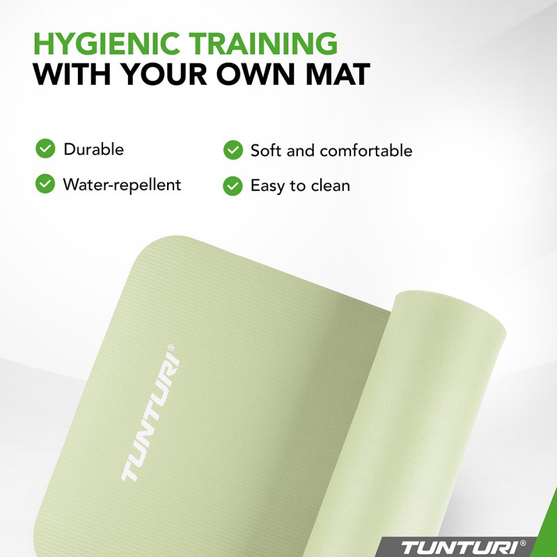 Tunturi ΝΒΡ Στρώμα Γυμναστικής Μέντας 1,5mm 180x60cm Tunturi ΝΒΡ Στρώμα Γυμναστικής Μέντας 1,5mm 180x60cm