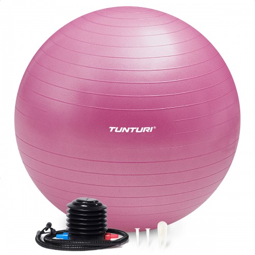 Tunturi Μπάλα Gymball 65cm Μωβ Anti Burst