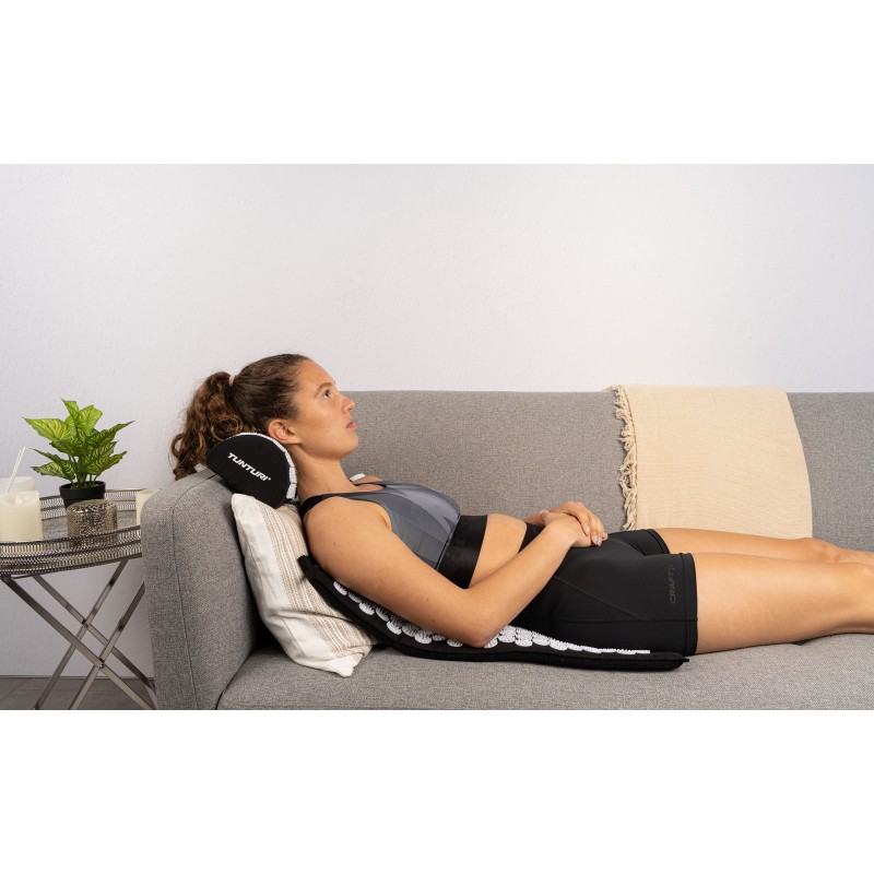 Tunturi στρώμα και μαξιλάρι βελονισμού, Μαύρο Tunturi στρώμα και μαξιλάρι βελονισμού, Μαύρο