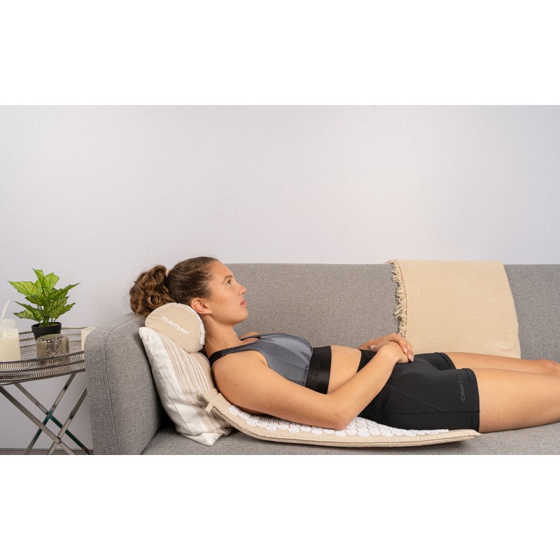 Tunturi Στρώμα Αποθεραπείας με μαξιλάρι βελονισμού, Μπεζ Tunturi Στρώμα Αποθεραπείας με μαξιλάρι βελονισμού, Μπεζ