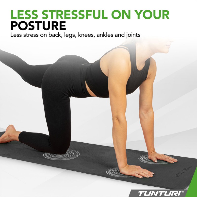 Tunturi Στρώμα Γιόγκα 8mm - Μαύρο Tunturi Στρώμα Γιόγκα 8mm - Μαύρο