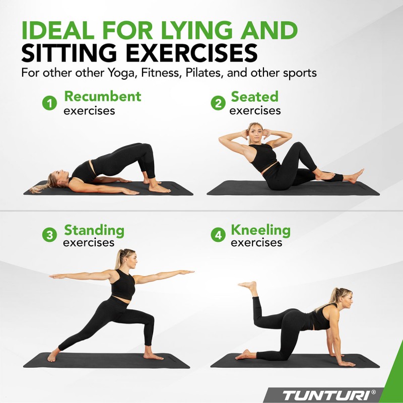 Tunturi Στρώμα Γιόγκα 8mm - Μαύρο Tunturi Στρώμα Γιόγκα 8mm - Μαύρο