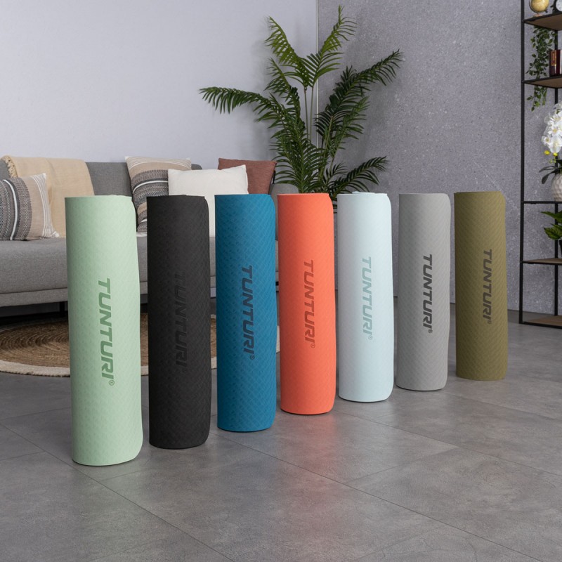 Tunturi Στρώμα Γιόγκα 8mm - Γαλάζιο Tunturi Στρώμα Γιόγκα 8mm - Γαλάζιο