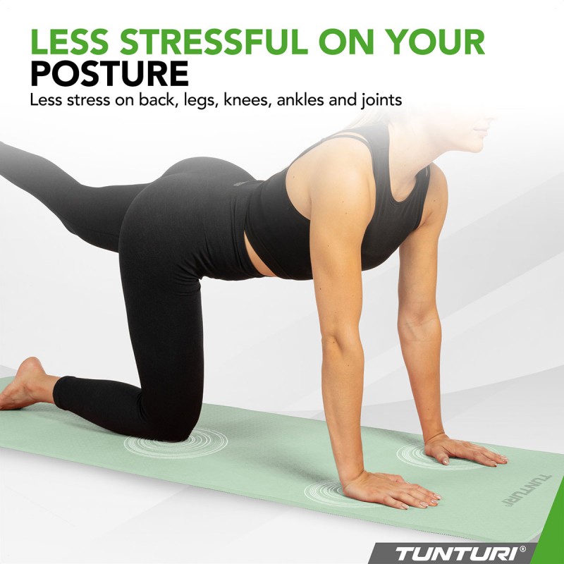 Tunturi Στρώμα Γιόγκα 8mm - Μέντα Tunturi Στρώμα Γιόγκα 8mm - Μέντα