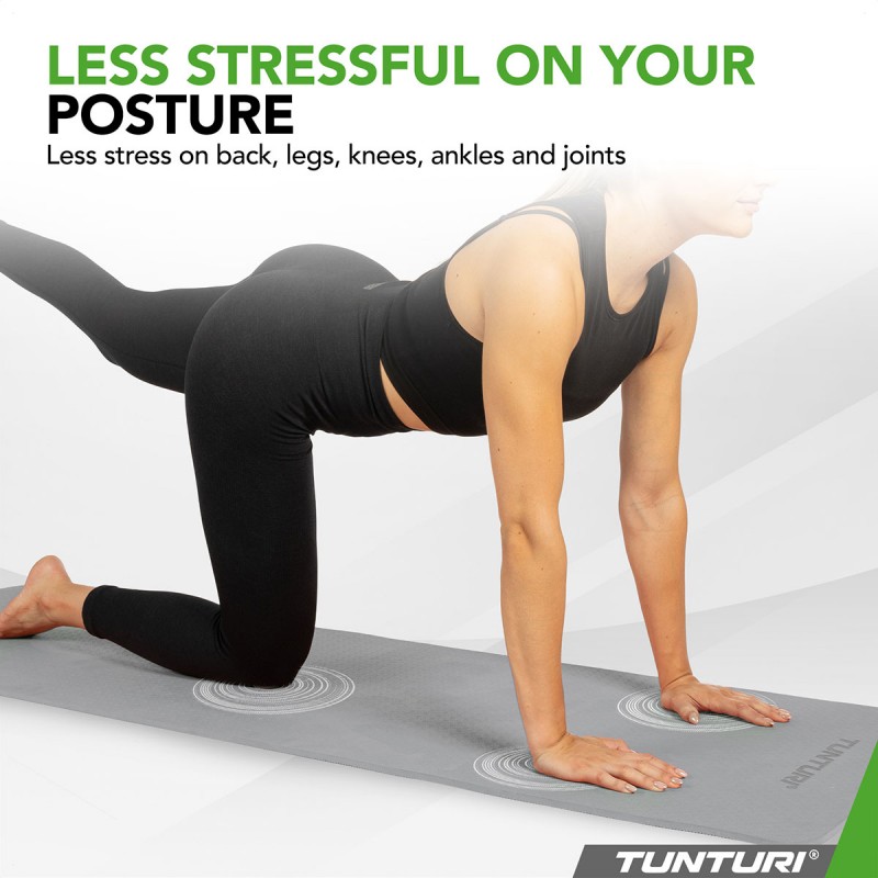 Tunturi Στρώμα Γιόγκα 8mm - Γκρι Tunturi Στρώμα Γιόγκα 8mm - Γκρι
