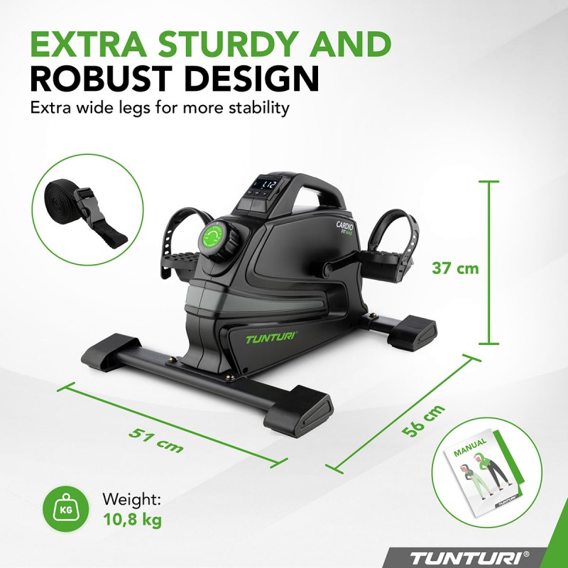 Tunturi Cardio Fit M45 μαγνητικό μίνι ποδήλατο γυμναστικής Tunturi Cardio Fit M45 μαγνητικό μίνι ποδήλατο γυμναστικής