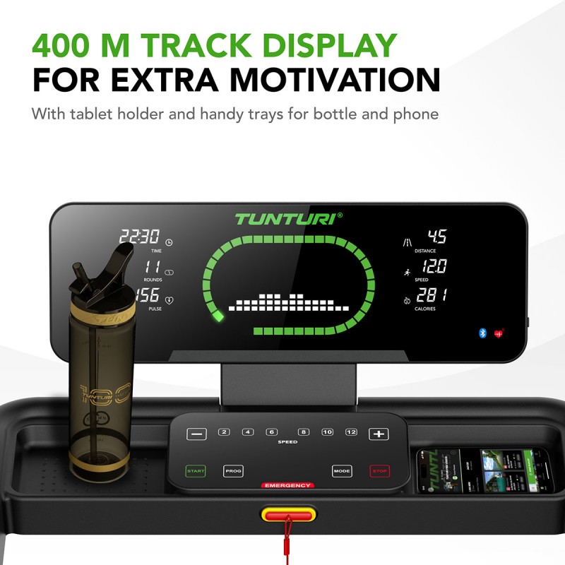 Tunturi Cardio Fit T30 Διάδρομος γυμναστικής 2.0 hp Tunturi Cardio Fit T30 Διάδρομος γυμναστικής 2.0 hp