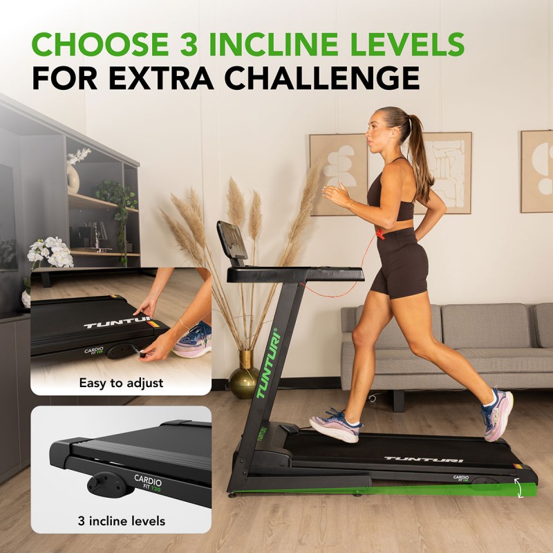 Tunturi Cardio Fit T30 Διάδρομος γυμναστικής 2.0 hp Tunturi Cardio Fit T30 Διάδρομος γυμναστικής 2.0 hp